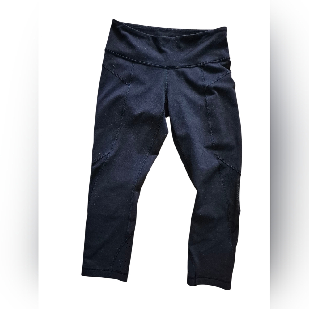 lululemon athletica Kids Black Leggings 4